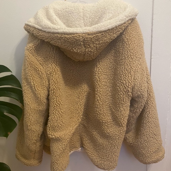 Reversible teddy jacket - Picture 2 of 4